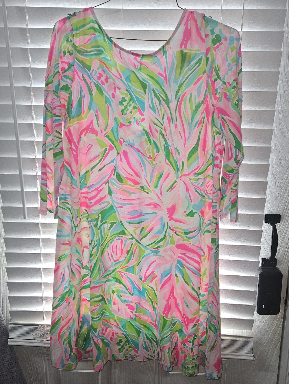 Lily Pulitzer Pink & Green Dress